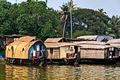 Kerala backwaters, travelling the neighborhood by public ferry service from  Alleppey to Kumbakonam. 